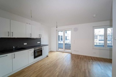 Erstbezug im Neubau! Moderne 1,5 -Zimmer Wohnung mit QNG-Plus Siegel - sofort verfügbar