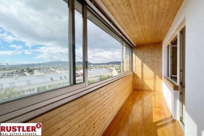 Charmante 2-Zimmer-Wohnung mit 2 Loggien und wunderschönem Ausblick