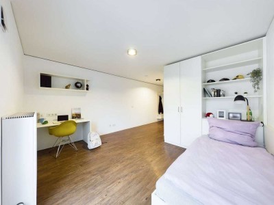 DIE ZIMMEREI | Helles + möbliertes 1-Zimmer-Apartment in beliebter Lage | Large Bude