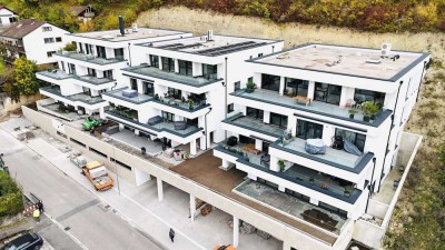 5% Nachlass-KFW 55 Effizienzhaus: Penthousewohnung mit Aufzug in die Wohnung, 2 Dachterrassen uvm.