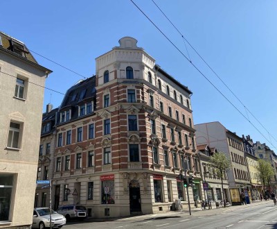 *Dachgeschoss- Maisonette* neue EBK + Gäste-WC*  an der Elsterpassage*