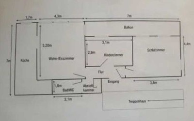 Stilvolle 3-Raum-Wohnung mit Balkon und EBK in Feldkirchen Westerham