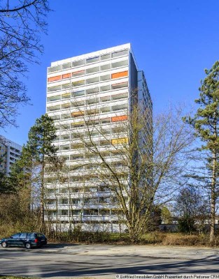 Sonnendurchflutete und großzügige 3-Zimmer Wohnung mit schönen 4 Balkone!