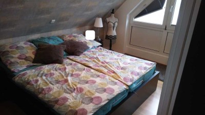 Gepflegte 3-Zimmer Maisonette-Wohnung mit Balkon in Seckbach