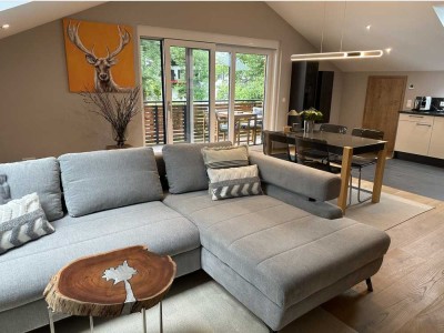 Exklusive 2-Zimmer-Ferienwohnung mit gehobener Innenausstattung und Bergblick in Oberaudorf