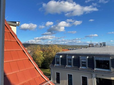 * gemütliche 2-Zimmer-Dachgeschoss-Wohnung mit schönem Ausblick *
