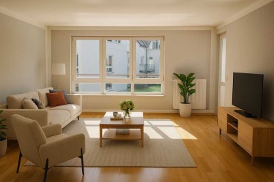 Helle 3-Zimmer-Wohnung mit Balkon & Tiefgarage – in ruhiger Toplage von Warnemünde, bezugsfrei