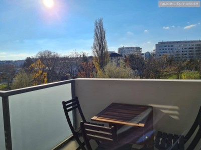 Beim Gasometer: Top-moderne Neubauwohnung mit 9,29m² SÜDWEST-Balkon/Loggia - U3 Nähe!!