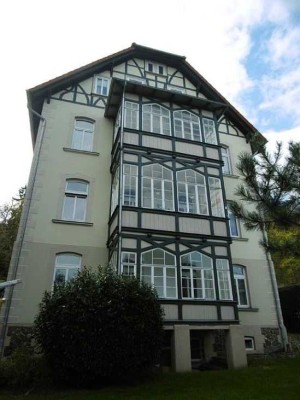 Wohnen mit Charakter: Sonniges Dachgeschoss in charmanter Altbauvilla
