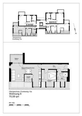 Wohnung  in einer ruhigen Wohnlage!