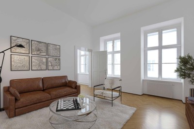 Einer der begehrtesten Adressen des 9. Bezirks - Altbau im Top Zustand mit Balkon &amp; Lift
