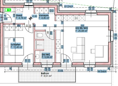 Sonnige 2 Zimmer Neubauwohung in Ebbs ab 01.06.25 zu beziehen