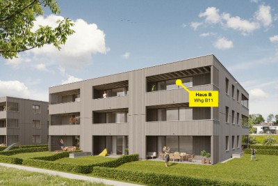 Sonnige 3-Zimmer-Dachgeschosswohnung | B11