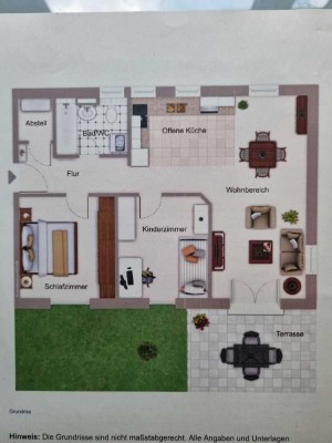 Schöne 3-Zimmerwohnung in Feldmoching mit Garten