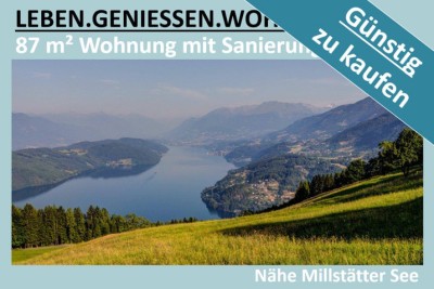 87 M2 WOHNUNG MIT SANIERUNGSBEDARF GÜNSTIG ZU KAUFEN
