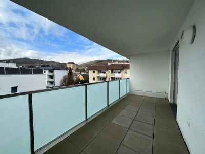 TOP - MIETWOHNUNG im WOHNPARK STEYREGG mit ca. 54,14 m² Wohnfläche + XL–LOGGIA ca. 13,76 m2