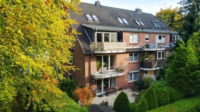 Pinneberg-Quellental: Attraktive, vermietete 3-Zimmer-Wohnung mit Süd-Balkon, inkl. PKW-Stellplatz