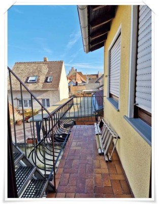 Mehrfamilienhaus mit drei Wohneinheiten in Nierstein zu verkaufen- große Dachterrasse mit Fernblick-