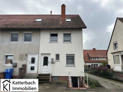 Gemütliches Reihenendhaus mit Garage in Rhüden