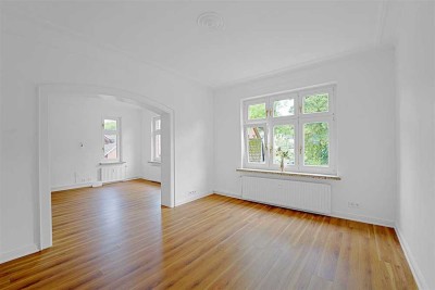 Wohnen u. Arbeiten - 
Traumhafte 6-Zi. Altbauwohnung im Herzen von Jesteburg