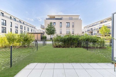 Neuwertige 3-Zimmer-Gartenwohnung mit Terrasse, zwei Gärten & hochwertiger Ausstattung