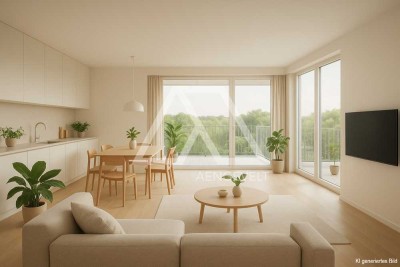 Penthouse mit Stil, Nachhaltigkeit & Weitblick I QNG+ & KfW 40