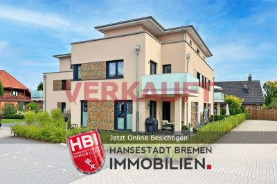 Weyhe-Leeste / Barrierefrei / Neuwertige 3-Zimmer-Wohnung mit Balkon und Garage