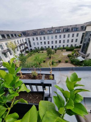 Über den Dächern der Metropolitan Gardens * Maisonette * 2 Terrassen * Aufzug * ruhige Taumlage
