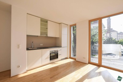 Sandleiten 64 | Lichtdurchflutete 1-Zimmer-Wohnung Nähe Kongresspark