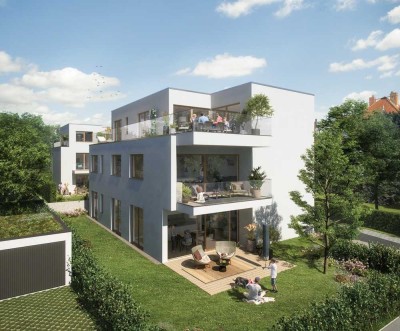 Neubau, bezugsfertig Ende 2025: exklusive Eigentumswohnung am Park - Oberursel City, ruhig + zentral