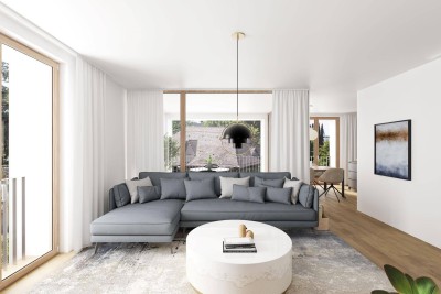 Premium-3-Zimmer-Wohntraum im Villenviertel