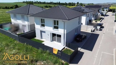 Modernes Einfamilienhaus in Mistelbach – Stilvolles und nachhaltiges Wohnen auf zwei Ebenen
