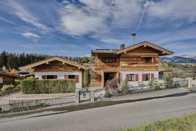 Designer Chalet in ruhiger Panoramalage