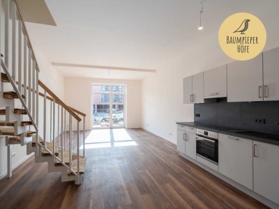 Maisonettewohnung mit Einbauküche und Terrasse (kein Jobcenter, kein WBS)