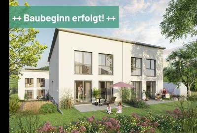 Bereits im BAU! Reihenendhaus in Wössingen, KFW 40 mit Förderdarlehen der KFW Bank