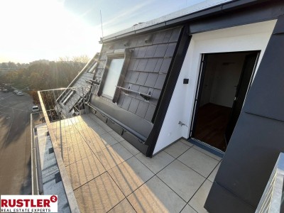 Neubauprojekt CALVI |1,5 Zimmer Terrassenwohnung im Dachgeschoß in ruhiger Grünlage |Provisionsfrei!