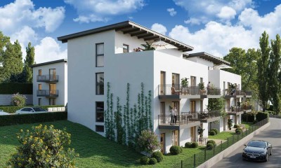 Die große Gartenwohnung in KfW40 QNG, die ALLES kann