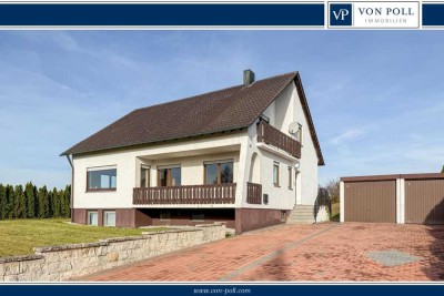 Freistehendes gepflegtes Einfamilienhaus in Ortsrandlage mit großem Grundstück