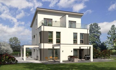 STILVOLL WOHNEN IN MAINZ-GONSENHEIM: NEUBAU-DHH MIT GROSSZÜGIGEM GARTENANTEIL / GEHOBENES DOPPELHAUS