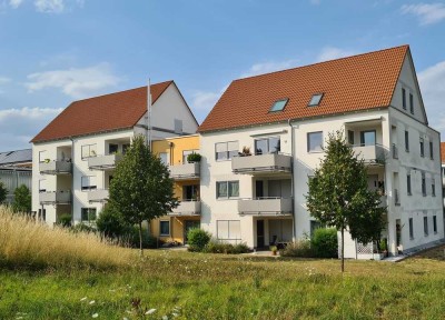 Attraktive 2-Zimmer-Wohnung mit Aufzug, Balkon und Einbauküche in Künzell "Neue Mitte"
