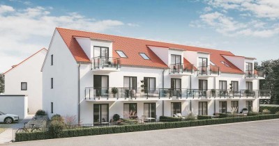 Moderne 2-Zimmer-Wohnung mit Terrasse und Garten in grüner Oase (A3)