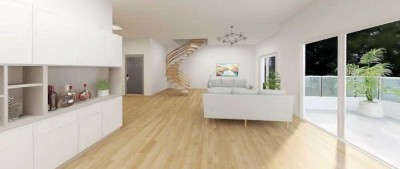 Penthousewohnung - Maisonettewohnung mit Galerie & Dachterrasse in zentrale Lage