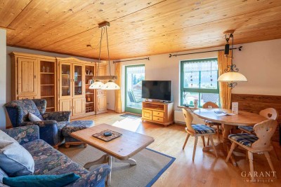 Charmante 3-Zimmer-Maisonette im rustikalen Landhausstil in Oberstaufen-Kalzhofen!