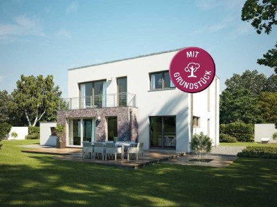 Offene Eleganz auf großem Terrain im Bauhausstil!