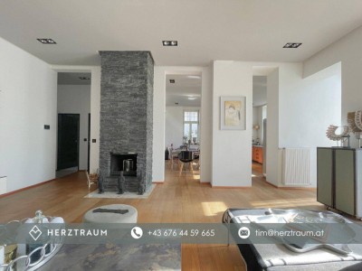 Exklusives Penthouse in Jahrhundertwende-Villa – 223 m² Wohnfläche mit Garten &amp; Terrasse