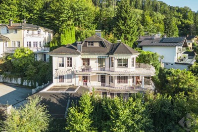 Juwel in Bestlage Elsbethen: Repräsentative Villa mit Festungsblick