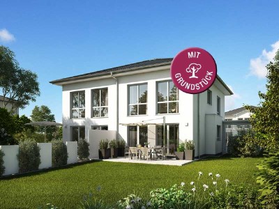 Moderne Doppelhaushälfte - ihr Wohnglück in Eichenau (inkl. Grundstück)