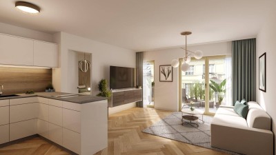 PROVISIONSFREI - Neubauprojekt - Fertigstellung Q3/2025 - 3 Zimmer - 2 Bäder - ca. 79m² NFL - Balkon - hochwertige Ausstattung