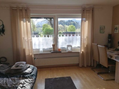 Stilvolle, gepflegte 1-Zimmer-Erdgeschosswohnung mit Einbauküche in Oberstdorf
