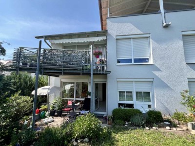 Moderne 3-Zimmer-Wohnung mit Terrasse & Blick ins Grüne